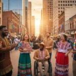 Celebrating Diversity: Underrepresented American Cultural Contributions 2026 Diverse Americans celebrating cultural heritage and unity
