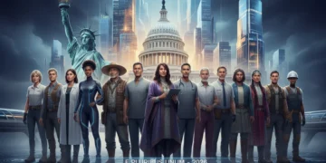 Diverse Americans representing core values and national identity in 2026