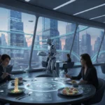 Future of Food: 10 US Culinary Trends Shaping Dining in 2026 Futuristic US dining experience with innovative food and technology.