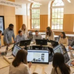 Inclusive Historical Narratives 2026: 5 Key Areas of Focus Students and educators collaborating on inclusive historical research in a classroom