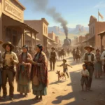 Reinterpreting the Wild West: 3 Myths Debunked by 2026 Research Reinterpreting the Wild West: Diverse people in a historically accurate 19th-century town.