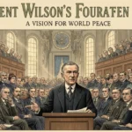 Woodrow Wilson's 14 Points: Rejected, Impact by 1920 President Woodrow Wilson presenting his Fourteen Points to Congress, advocating for global peace.